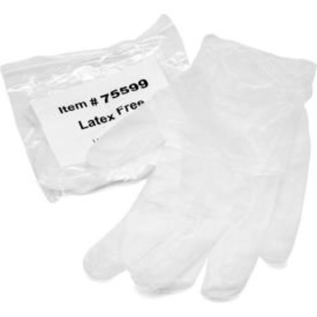 MEDIQUE PRODUCTS Vinyl Disposable Gloves, Vinyl, 2 75599
